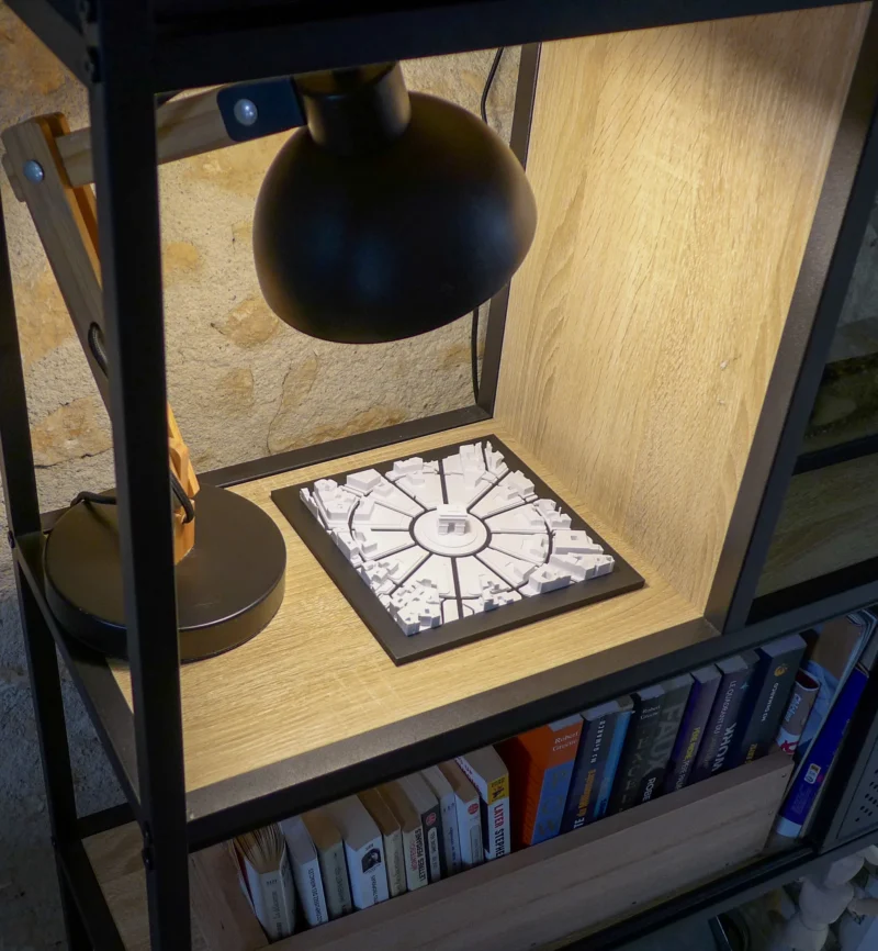 arc de triomphe lumière