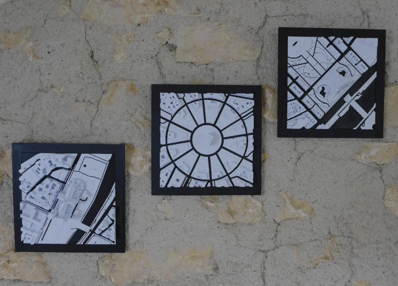 paris mur vue de haut